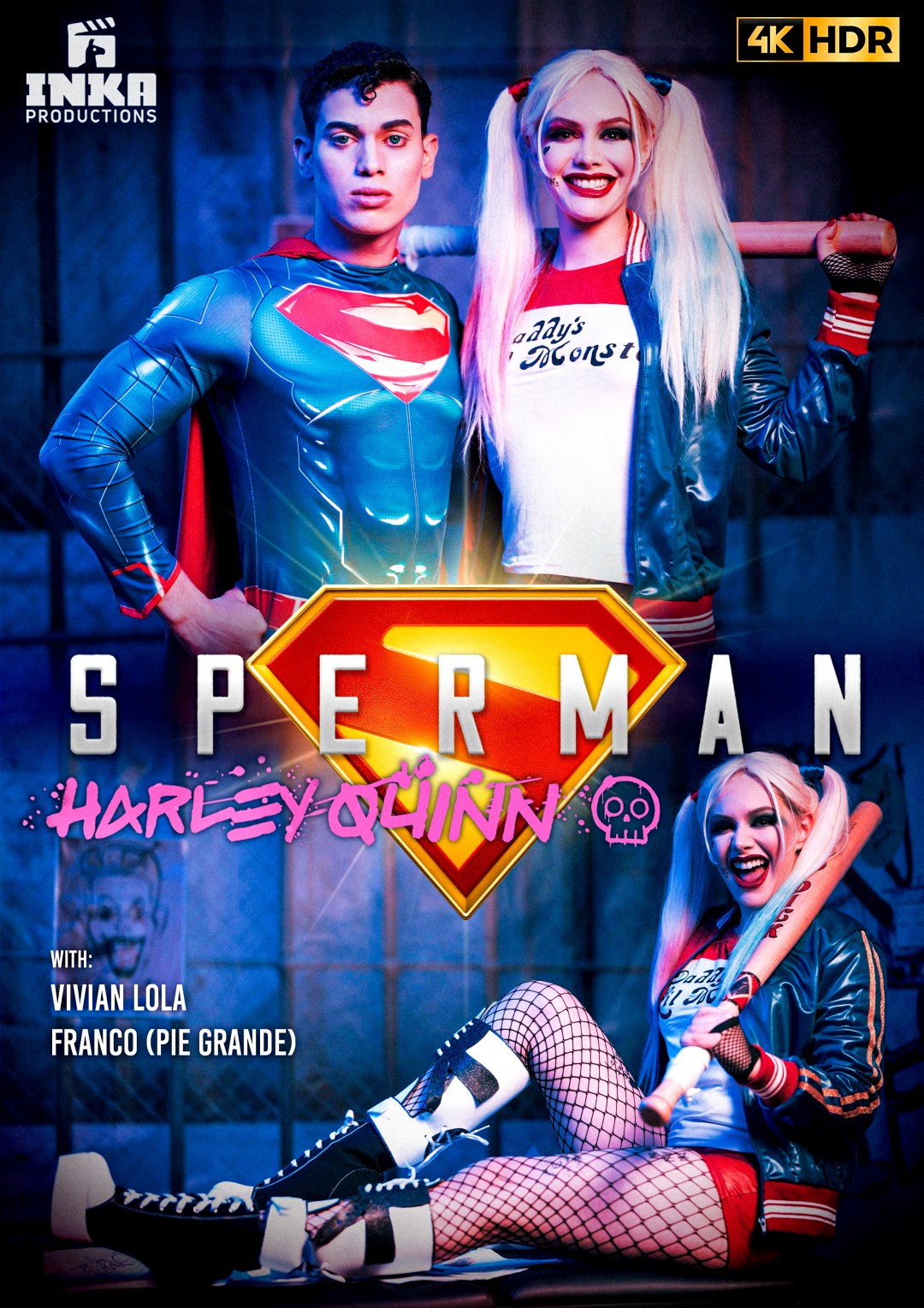 Sperman y Harley Quinn